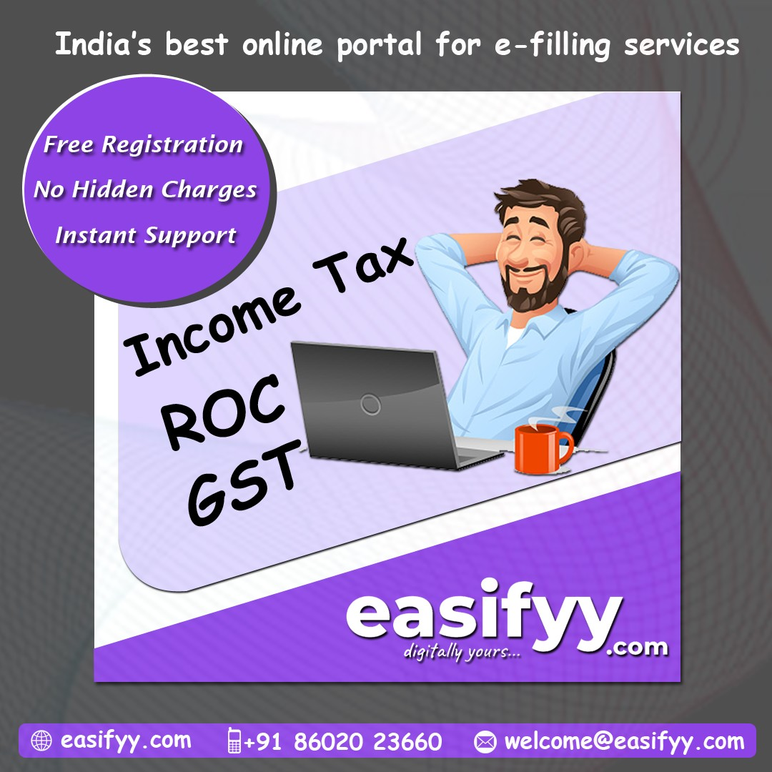 Simple Steps for Income Tax Return e-Filing 